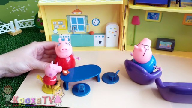 Развлекающее-развивающее видео - 01 - Вечером в доме у Свинки Пеппы