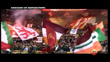 Derby ROMA - LAZIO 1-0  - 16/11/2008 (FANTASTICO !!! Gol e festeggiamenti da bordocampo!.)