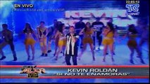 SEM - VIP: Kevin Roldán cantó 