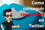 Como conseguir SEGUIDORES en TWITTER 2015