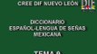 LENGUA DE SEÑAS MEXICANA TEMA 9 RESPUESTAS CORTAS Diccionario Español LSM