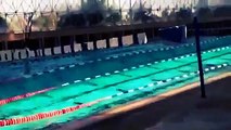Earthquake in Mexico - Tsunami in the swimmingpool