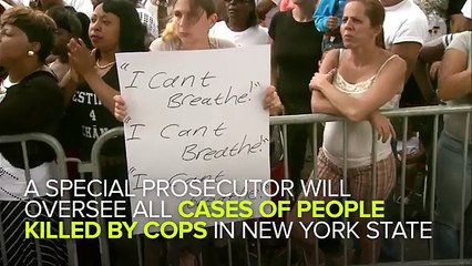 New York Creating A Special Prosecutor To Investigate Civilian Deaths By Cops