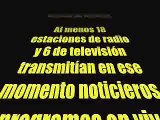 Temblor en la ciudad de México en vivo por radio y televisión. Mayo 22 de 2009