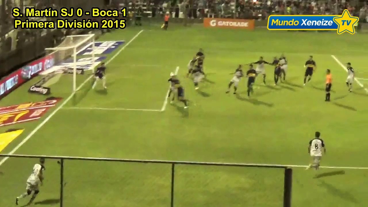 San Martin SJ 1 - Boca 1 _Primera División 2015