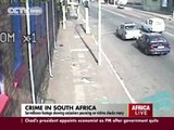 South Africa: Surveillance footage showing carjackers pouncing on victims