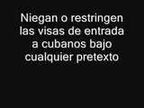 Niegan Visas a Cubanos hacia México