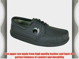 Men's Grey Henselite Team Moccasin Style Lawn Bowls Shoes Wide Fitting UK Size 10