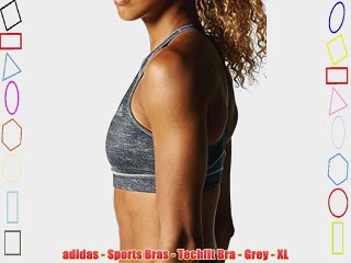 adidas - Sports Bras - Techfit Bra - Grey - XL