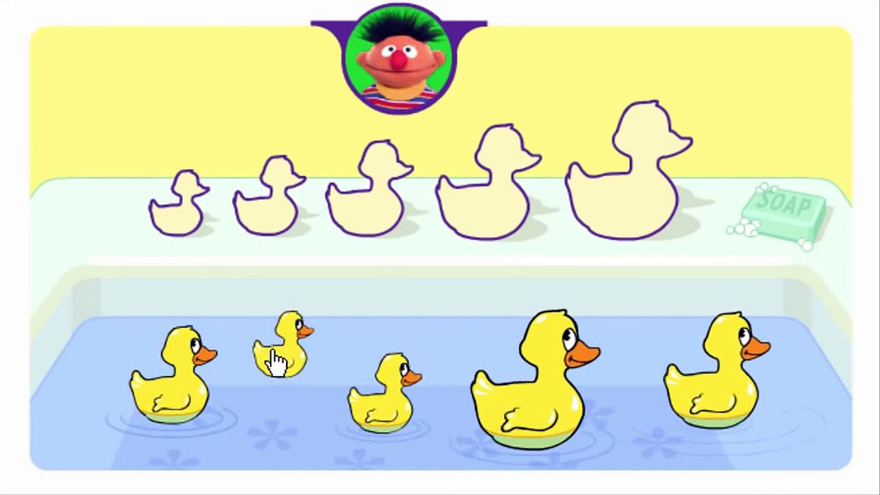 Play With Me Sesame Duckie Races Cartoon Animation Sprout PBS Kids Game Play Walkthrough
