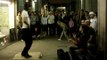 Zapateado flamenco en las Ramblas de Barcelona