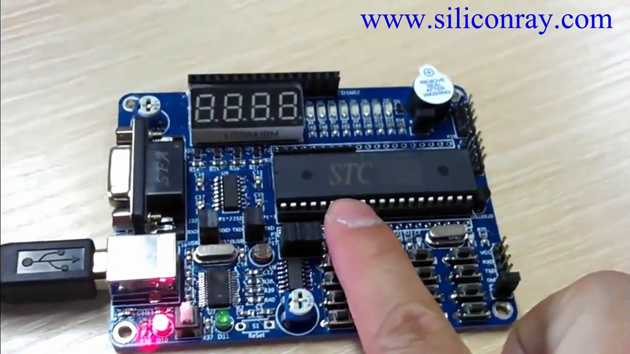 How to program STC 8051 microcontroller