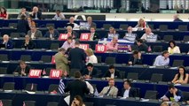 Greek PM Tsipras Receives Standing Ovation in European Parliament