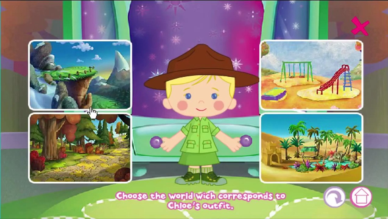 Chloes Closet Dress Up Level Up Cartoon Animation Sprout PBS Kids Game Play Walkthrough
