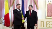 'Ukraine Ready to Supply East With Aid': Poroshenko says after meeting Romanian leader Iohannis