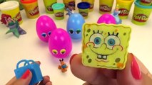 Play Doh Ice Cream Surprise Eggs Mickey Mouse Donald Duck Shopkins Spongebob Cars 2 Hello