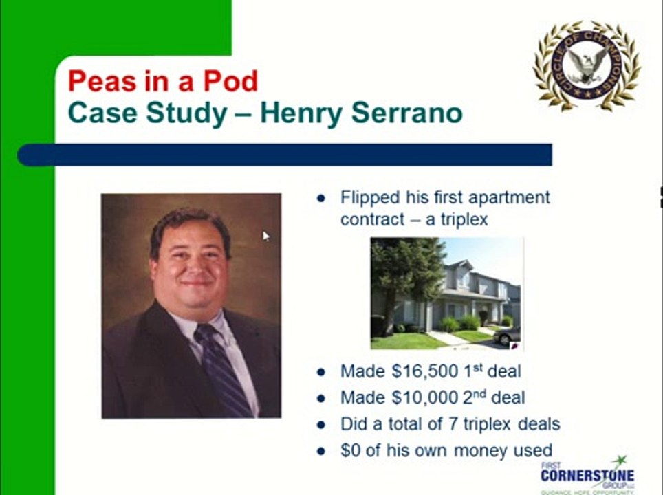 How to Make Big Money with Small Apartments - Small Apartments Strategy - Peas in a Pod Case Study - Henry Serrano