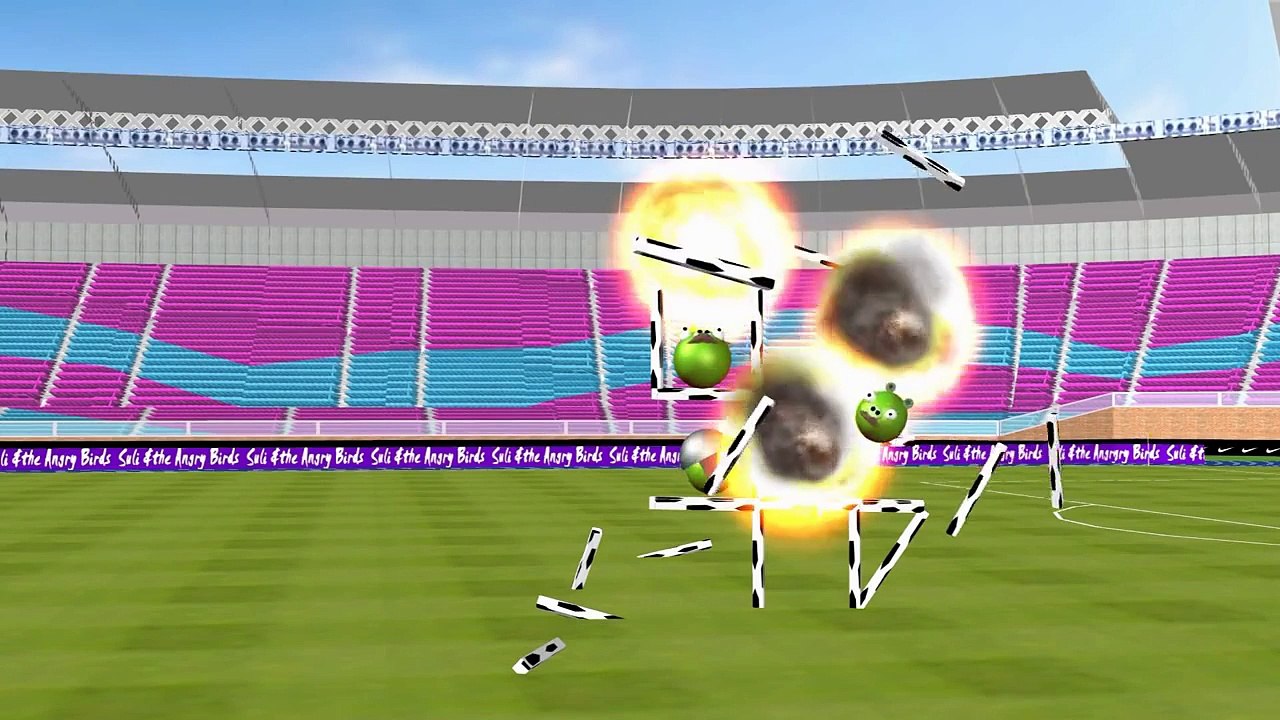 Ball Games with the Angry Birds  ♫ 3D animated spoof ☺ FunVideoTV-style