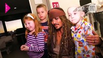 Johnny Depp Visits A Children's Hospital As Captain Jack Sparrow