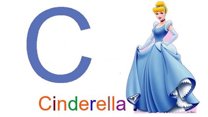 ABC Song | ABC Song For Children Disney Characters Music For Kids Baby Learning Songs