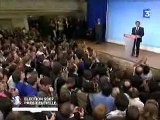 Sarkozy : premier discours et premiers bobards
