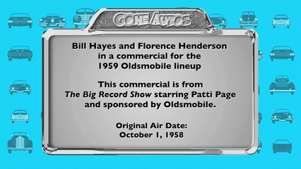 1959 Oldsmobile commercial