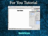 photoshop tutorials for beginners - Layer Styles 101