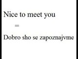 Macedonian language lesson 2