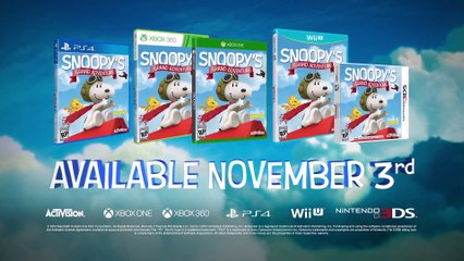 THE PEANUTS MOVIE: Snoopy's Grand Adventure Game Trailer