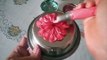 cake decorating: how to pipe a buttercream zinnia flower