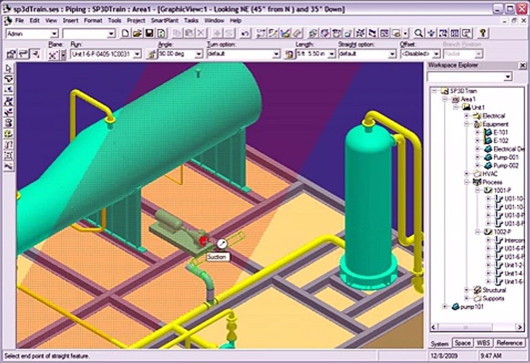 CADWorx Model Reference in SmartPlant3D
