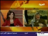 فيديو رائع للشهيد ياسر عرفات مع مذيعة قناة العربية