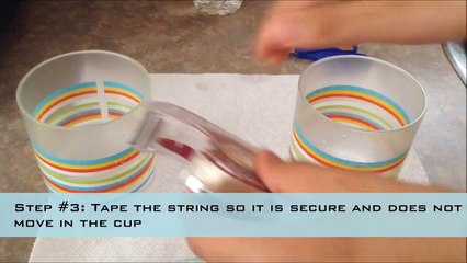 Cool Water Traveling On A String - Science Experiment