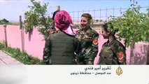 A Female Battalion of Peshmerga Protecting Mosul Dam (Aljazeera tv arabic)