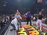 Jean Claude Van Damme, Chuck Norris and Bill Goldberg on WCW Nitro