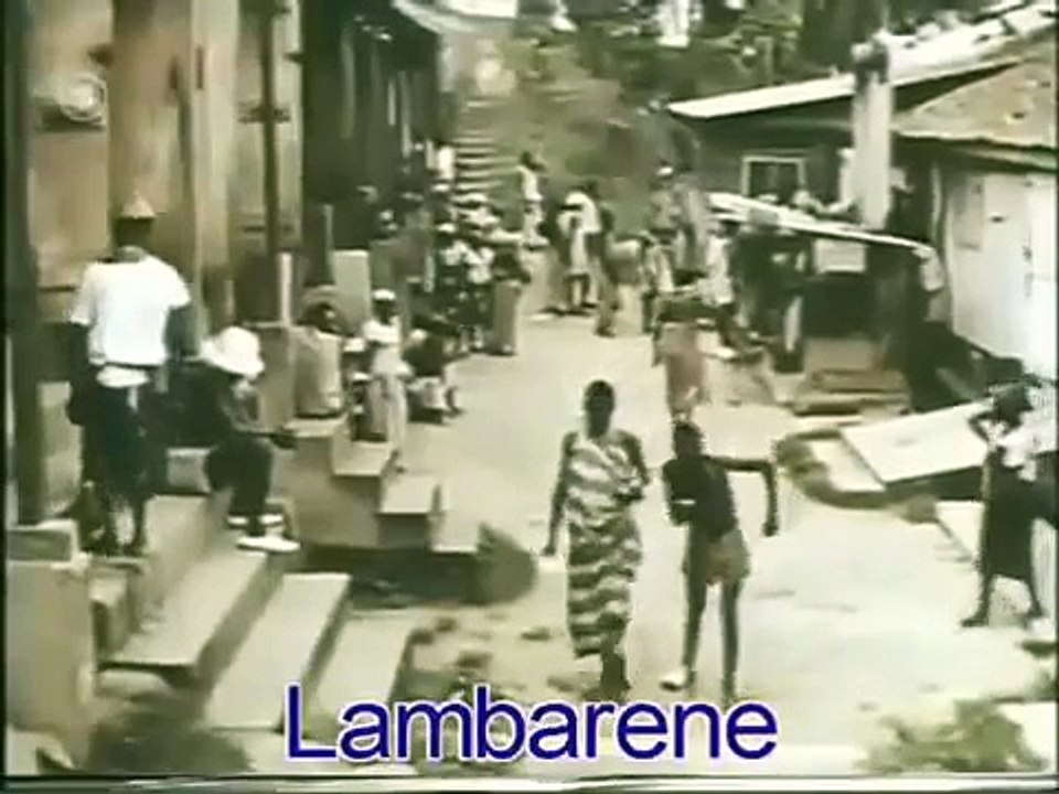 Albert Schweitzer und das Krankendorf in Lambarene