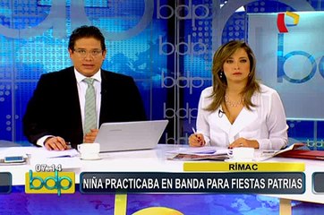 Niña grave tras ser arrollada por moto: madre afirma que conductor cometió imprudencia