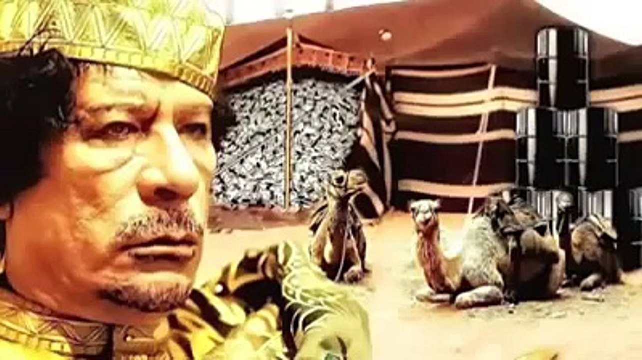 أغنية العقيد معمر  القذافي : شبر شبر..بيت بيت..دار دار