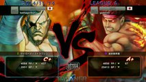 USF4 - Bonchan (Sagat) vs Daigo Umehara (Evil Ryu) - TL4A Round4 Battle11
