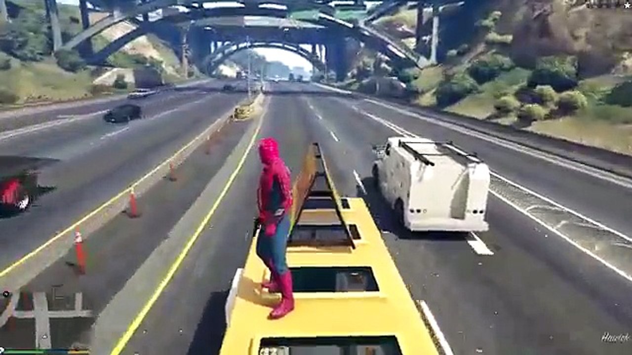 Spiderman In GTA 5!? - Grappling Hook Mod - GTA 5 Gameplay Highlights