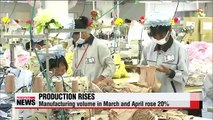 Production at Kaesong complex rises 25% despite wage tussle