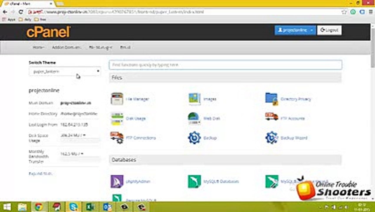 Creating Email Address using Cpanel