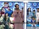 Woman gives bath to her husband during a live show - A must watch - Jeeto Pakistan