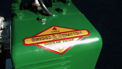 My restored 1951 Briggs & Stratton Model "6-B-S" gas engine