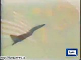 Dunya News- Fighter plane crashes, pilot ejects safely.