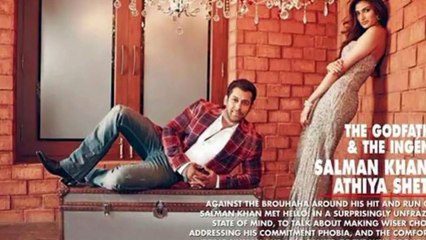 "Salman Khan" Photoshoot With "Athiya Shetty" #NewsAdda