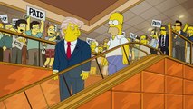 Los Simpsons se burlan de Donald Trump