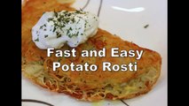 10 minute easy potato rosti recipe with Chef Cristian Feher | Food Chain TV