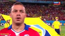 Himno Nacional de Chile - Mundial Brasil 2014 (Chile vs Australia)