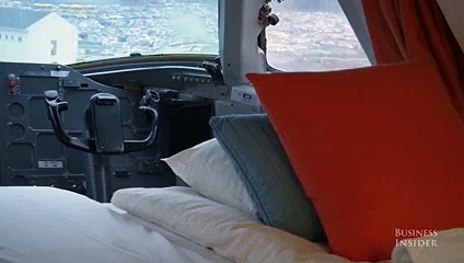 Inside the Jumbo Jet Hotel